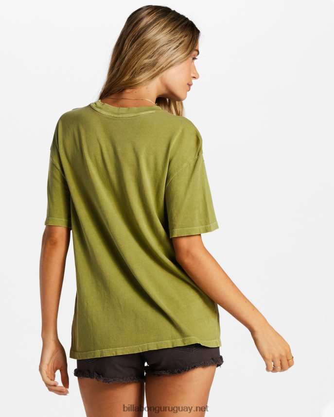camiseta ciudad de las palmeras mujer ojos verdes DR68442042 Billabong