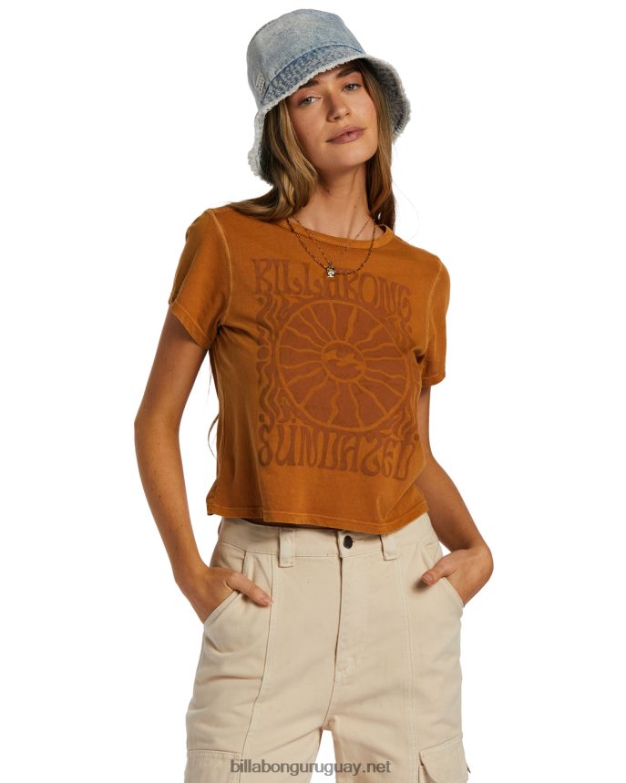 camiseta de días brumosos mujer sidra DR68442047 Billabong