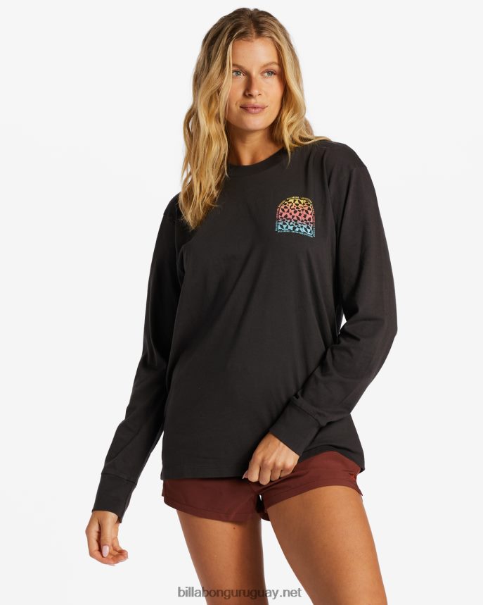 camiseta de manga larga mujer arenas negras DR68442078 Billabong