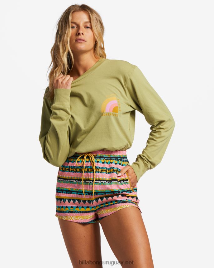 camiseta de manga larga mujer cedro DR68441845 Billabong