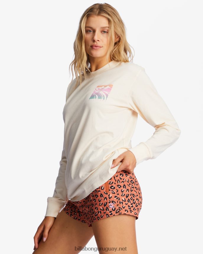 camiseta de manga larga mujer gorra blanca DR68441945 Billabong