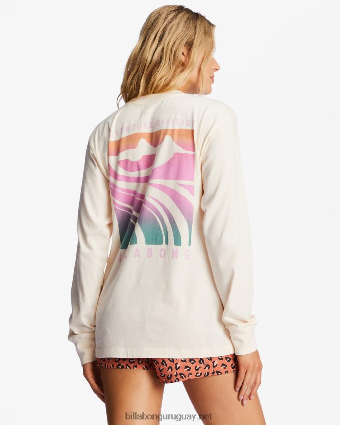 camiseta de manga larga mujer gorra blanca DR68441945 Billabong