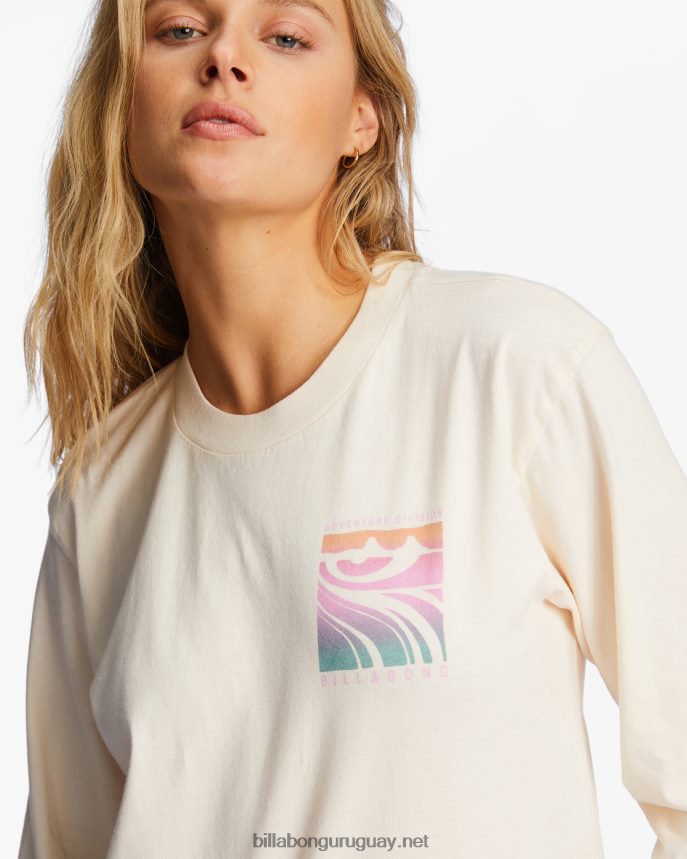camiseta de manga larga mujer gorra blanca DR68441945 Billabong