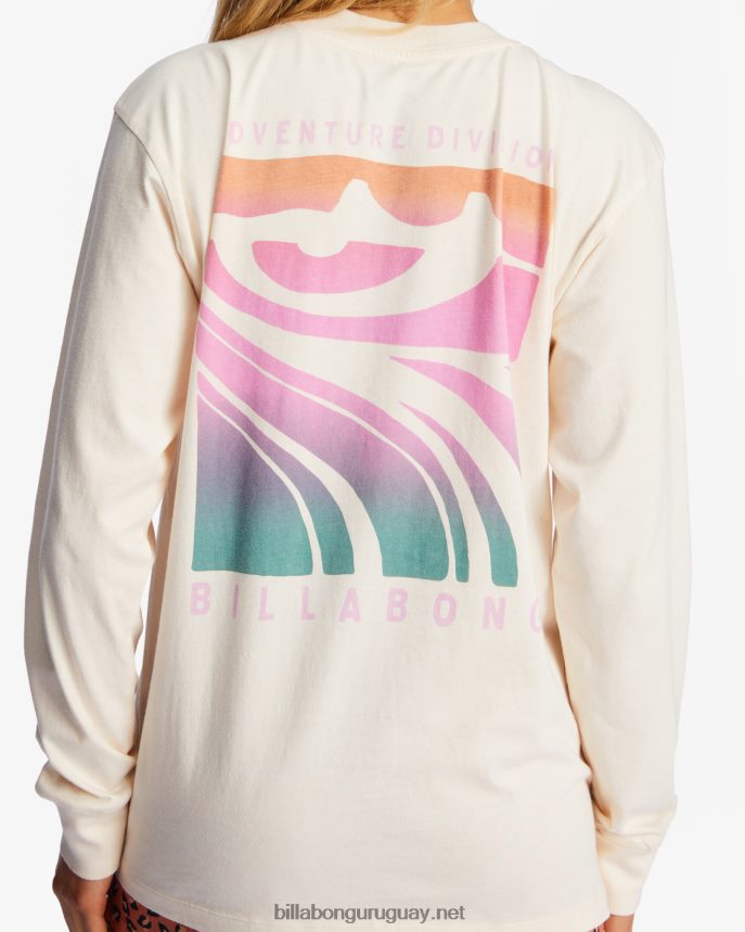 camiseta de manga larga mujer gorra blanca DR68441945 Billabong