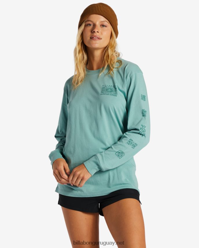 camiseta de manga larga mujer pino DR68442031 Billabong
