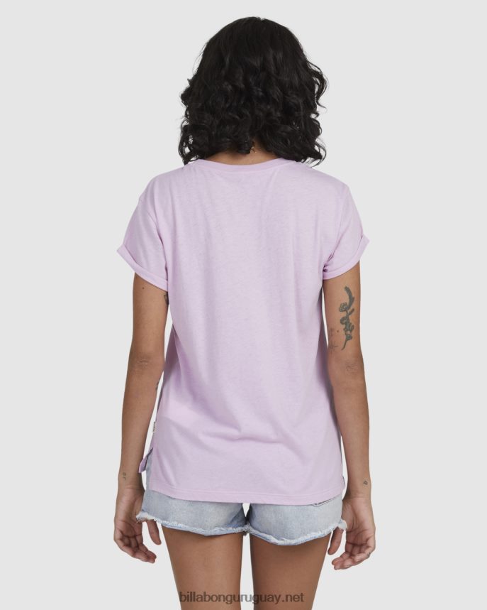 camiseta desgastada de una ola mujer orquídea DR68442366 Billabong