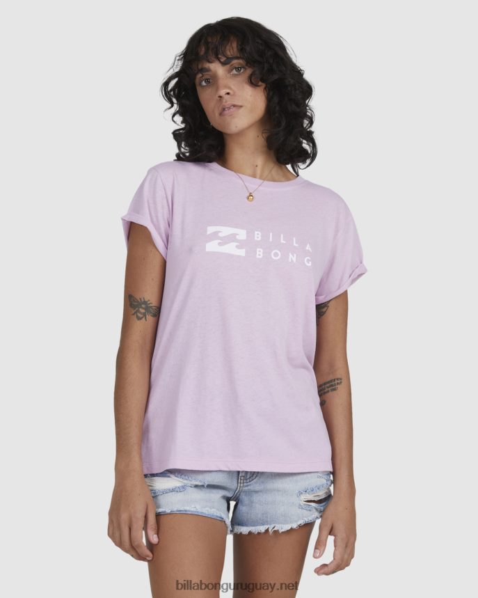 camiseta desgastada de una ola mujer orquídea DR68442366 Billabong