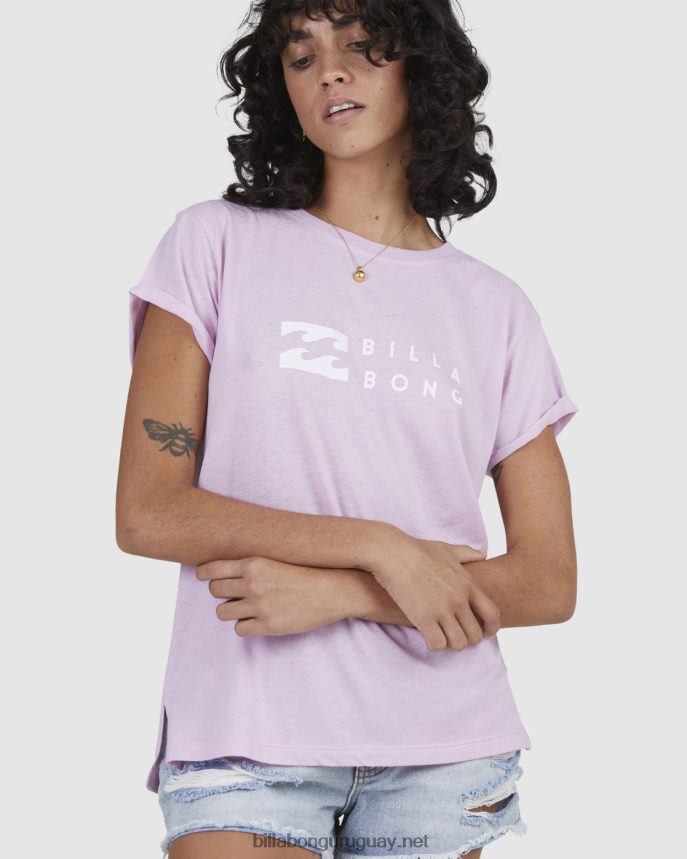 camiseta desgastada de una ola mujer orquídea DR68442366 Billabong