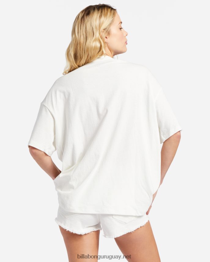 camiseta oversize con arco de lava kamea mujer cristal de sal DR68442132 Billabong