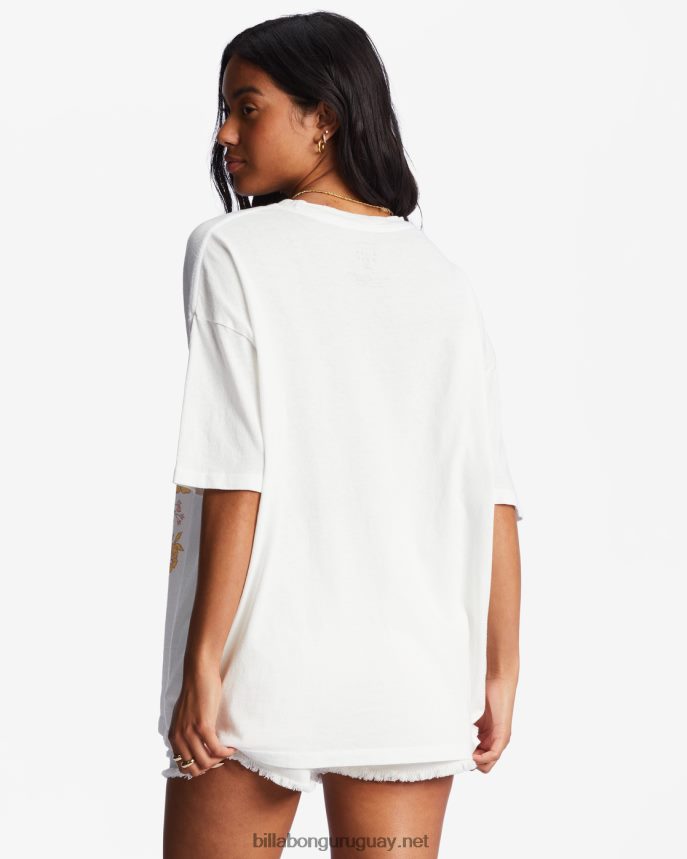 camiseta oversize con diseño de sol mujer cristal de sal DR68442096 Billabong