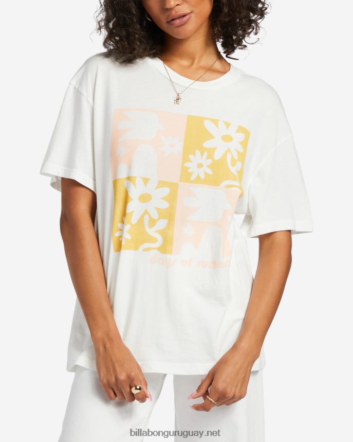 camiseta oversize días de verano mujer cristal de sal DR68441834 Billabong