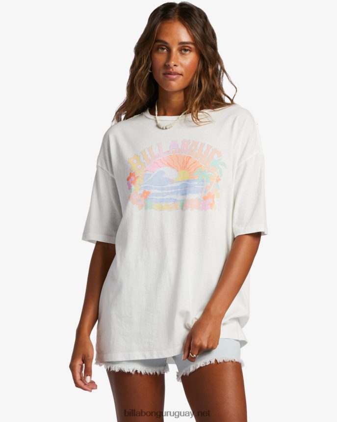 camiseta oversize gira salada mujer cristal de sal DR68441922 Billabong