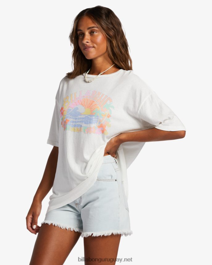 camiseta oversize gira salada mujer cristal de sal DR68441922 Billabong