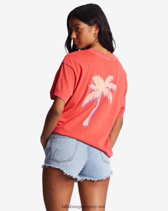 camiseta oversize la playa mujer amapola brillante DR68441944 Billabong