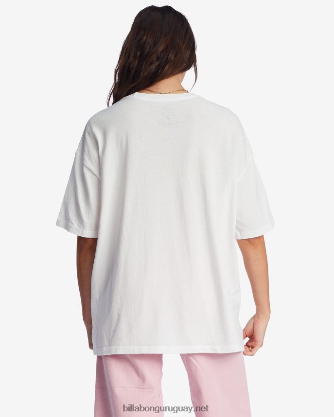 camiseta oversize paz y amor mujer cristal de sal DR68441925 Billabong