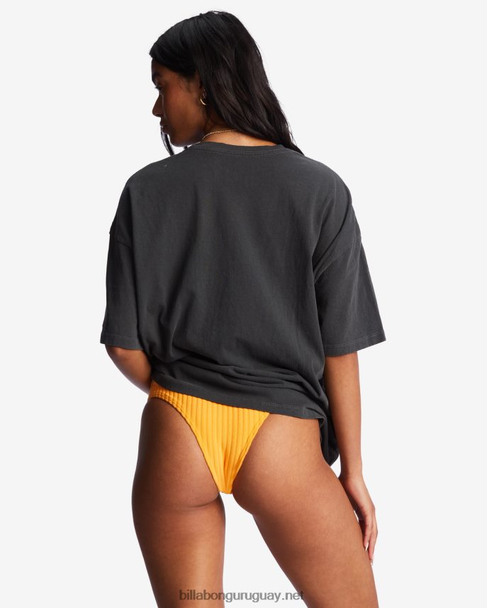 camiseta oversize tierra de los sueños mujer apagado negro DR68441939 Billabong