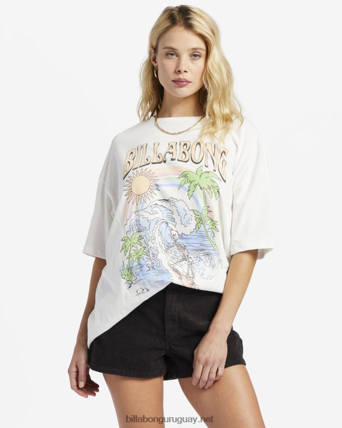 sobre el arcoiris camiseta oversize mujer cristal de sal DR68441901 Billabong