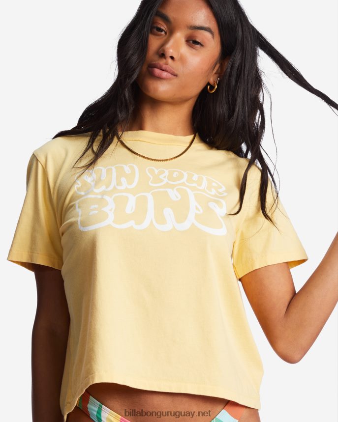sol tus bollos camiseta mujer recién exprimido DR68442119 Billabong