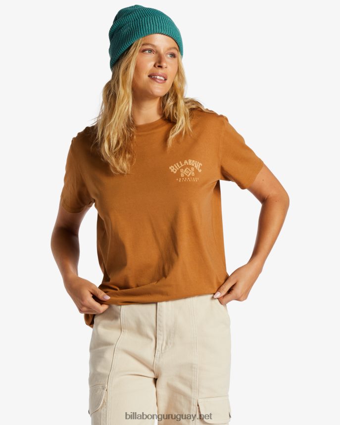 una camiseta div mujer caramelo DR68442072 Billabong