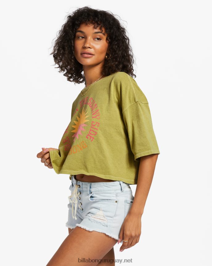 verdadera camiseta corta mujer algas marinas DR68441886 Billabong