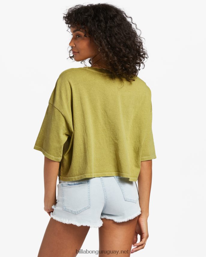 verdadera camiseta corta mujer algas marinas DR68441886 Billabong
