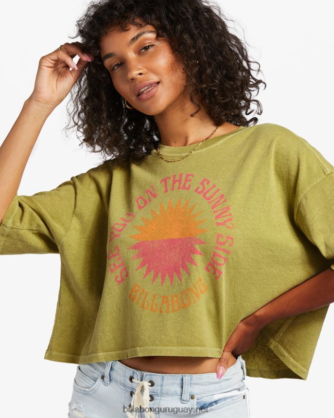 verdadera camiseta corta mujer algas marinas DR68441886 Billabong
