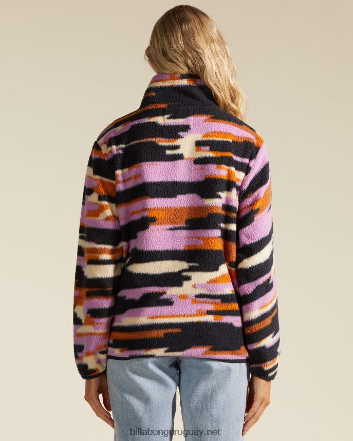 a/div switchback full zip 2 chaqueta con cremallera mujer negro multi DR68442247 Billabong