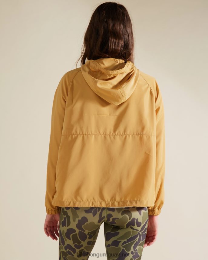 a / div sendero a lo largo de la falda del suéter anorak mujer Miel salvaje DR68442360 Billabong