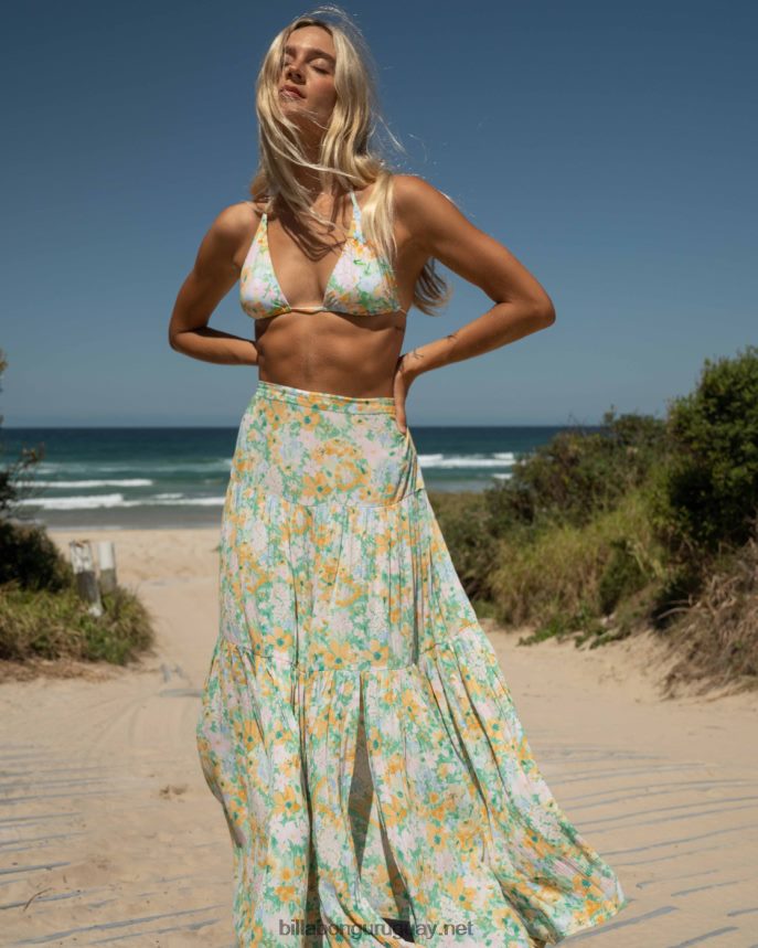 falda rave suave mujer verde DR68441854 Billabong