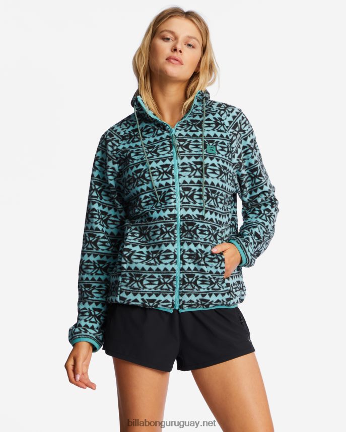 Forro polar con cremallera y cuello simulado. mujer laguna DR68442125 Billabong