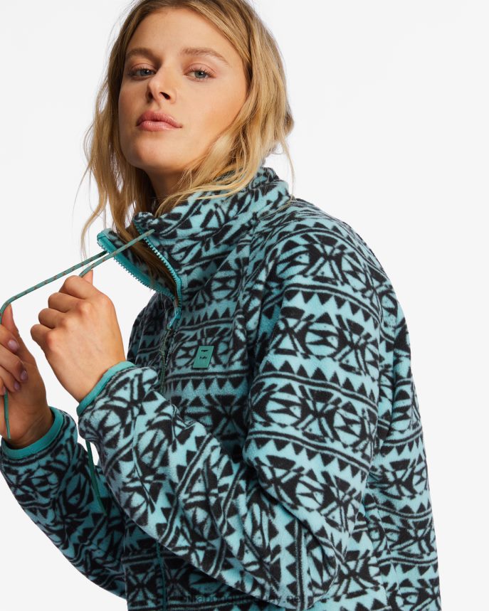 Forro polar con cremallera y cuello simulado. mujer laguna DR68442125 Billabong
