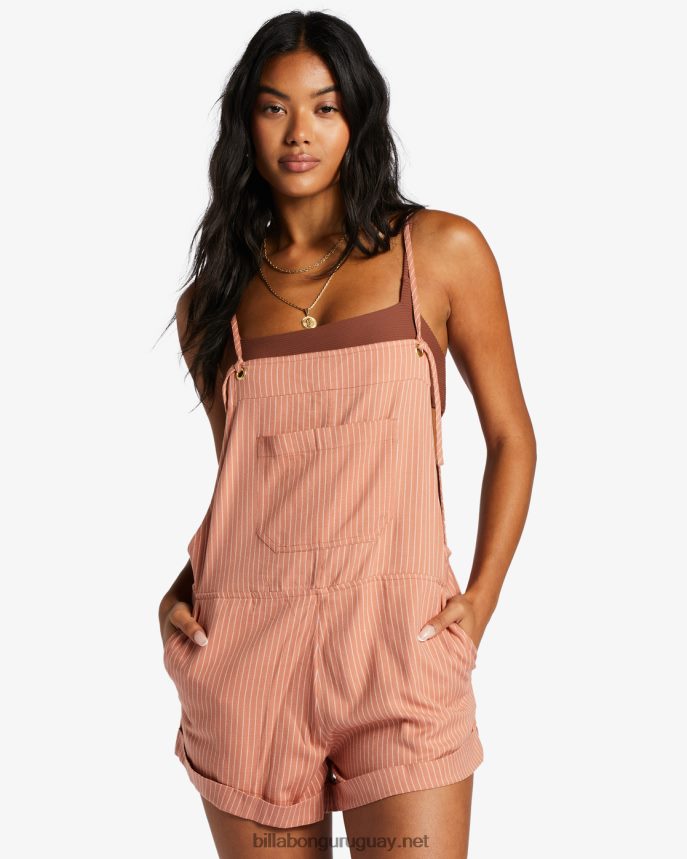 mameluco de búsqueda salvaje mujer amanecer rosa DR68441364 Billabong