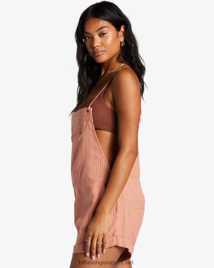 mameluco de búsqueda salvaje mujer amanecer rosa DR68441364 Billabong