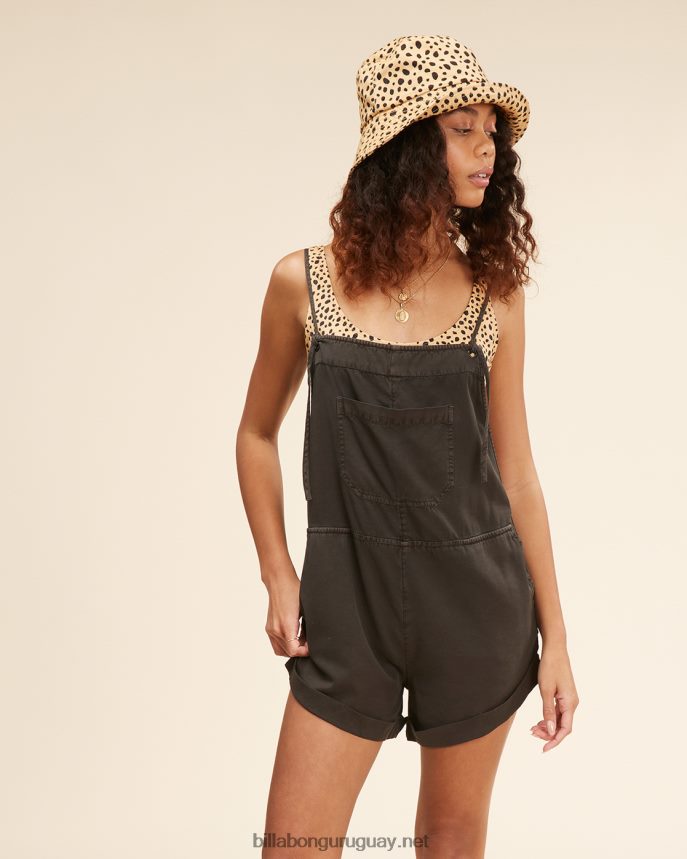 mameluco de búsqueda salvaje mujer apagado negro DR68441325 Billabong