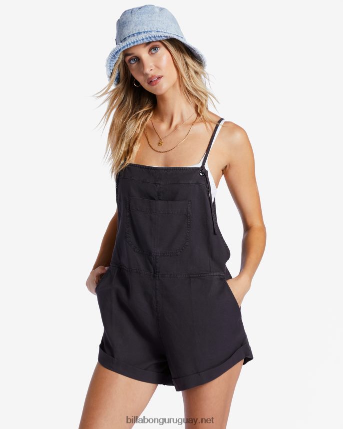 mameluco de búsqueda salvaje mujer apagado negro DR68441325 Billabong