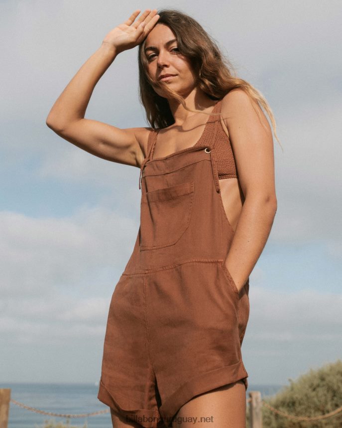 mameluco de búsqueda salvaje mujer coco tostado DR68441324 Billabong