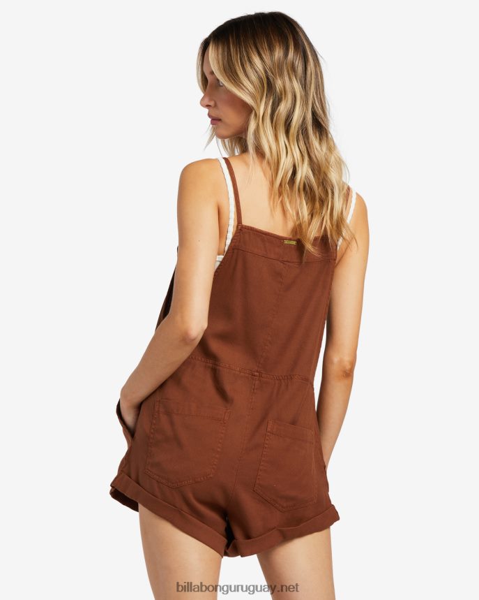 mameluco de búsqueda salvaje mujer coco tostado DR68441324 Billabong