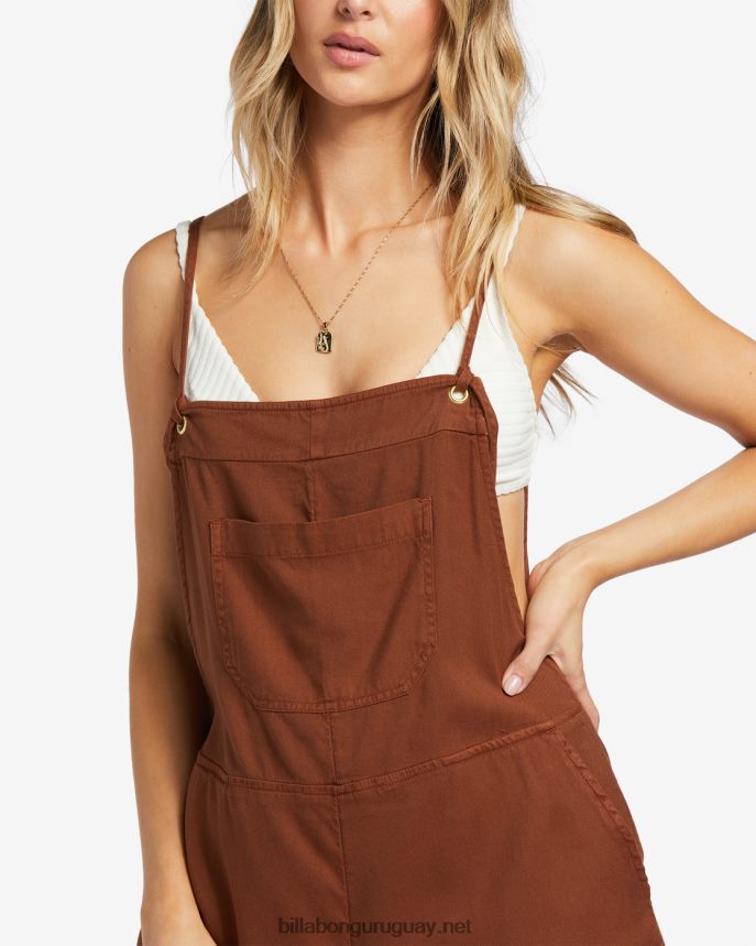 mameluco de búsqueda salvaje mujer coco tostado DR68441324 Billabong