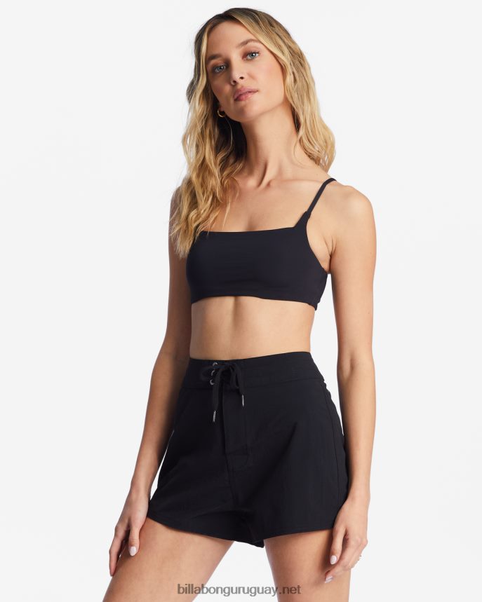 shorts de playa sol searcher con cintura fija mujer guijarro negro DR68441669 Billabong