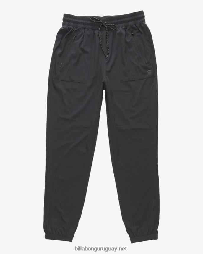 pantalones de chándal a/div canyon jogger mujer negro DR68442065 Billabong