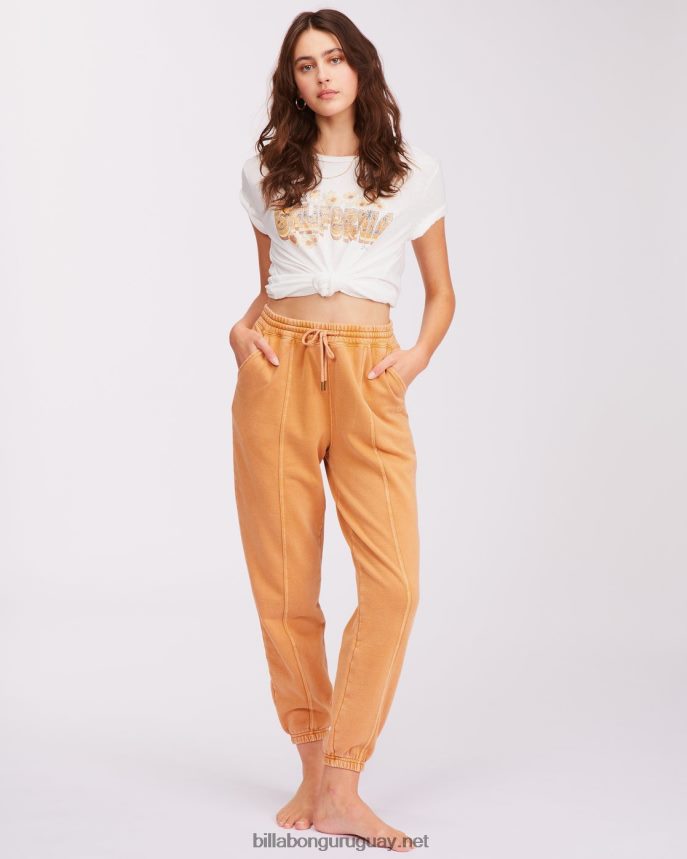 pantalones de chándal ideales mujer caramelo DR68442314 Billabong