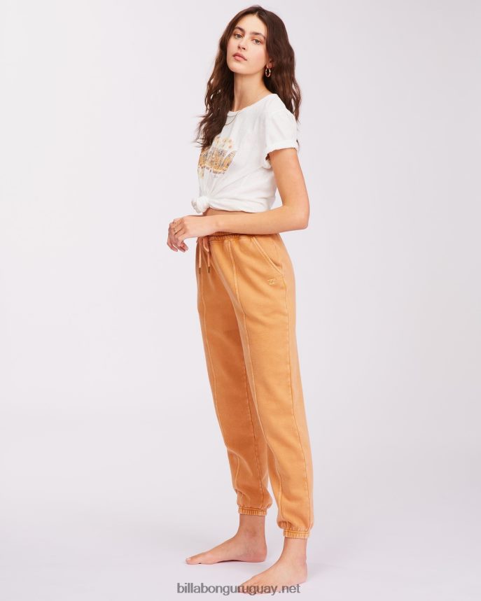pantalones de chándal ideales mujer caramelo DR68442314 Billabong