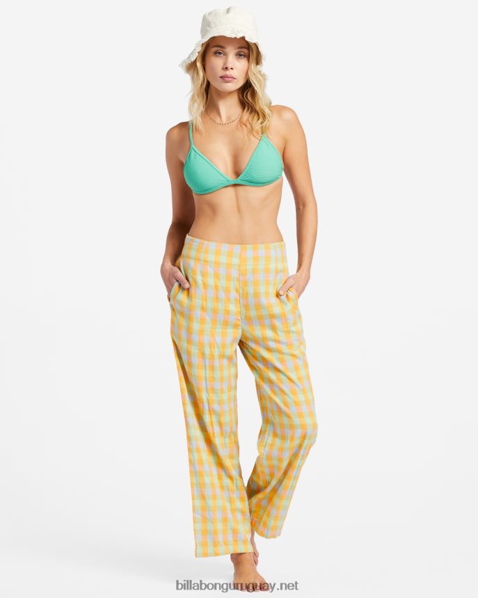 en tus pantalones de cintura alta mujer multi DR68442164 Billabong