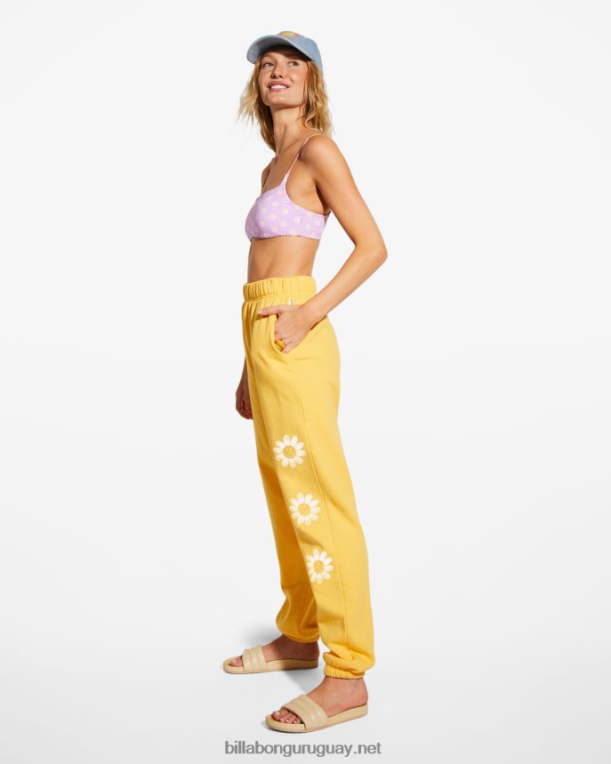 joggers billabong x smiley feliz sábado mujer días más brillantes DR68442205