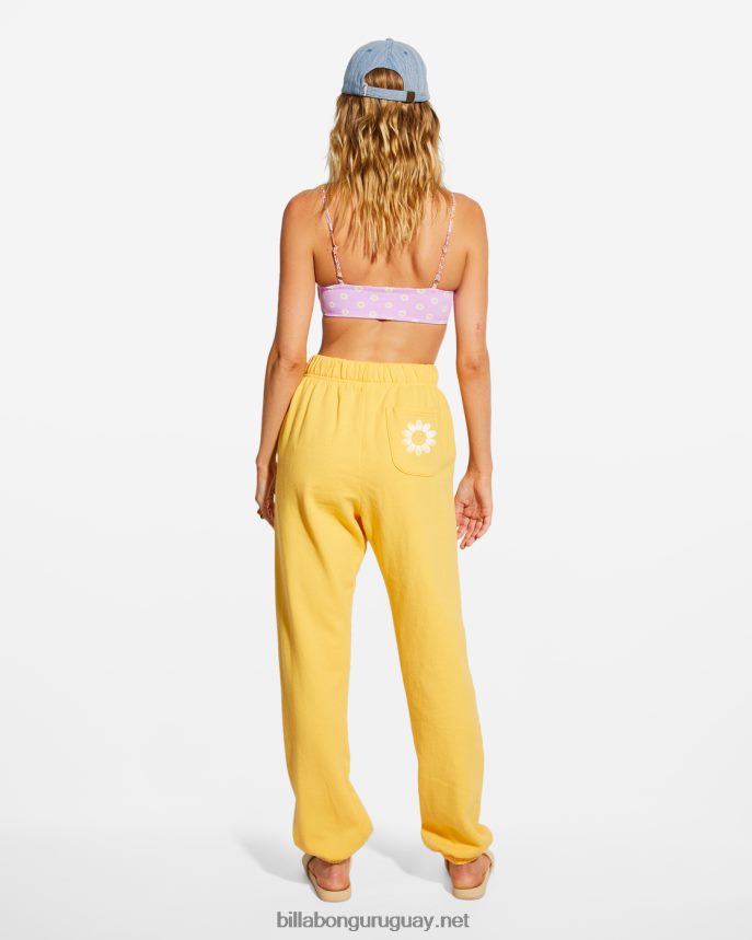 joggers billabong x smiley feliz sábado mujer días más brillantes DR68442205