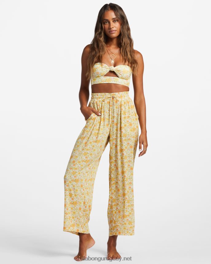 los rayos del sol arrugan los pantalones mujer multi DR68441837 Billabong