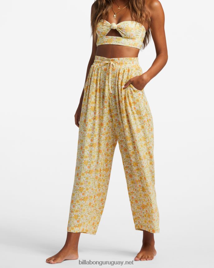 los rayos del sol arrugan los pantalones mujer multi DR68441837 Billabong