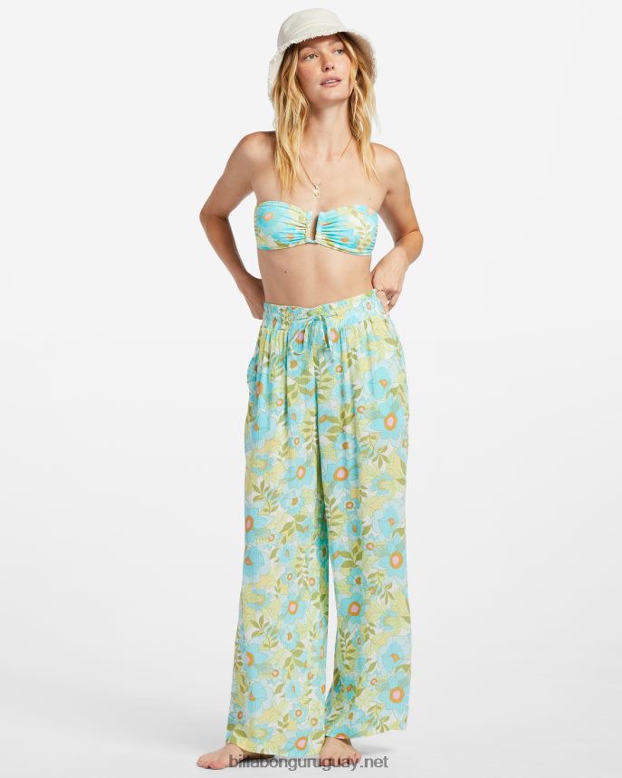 los rayos del sol arrugan los pantalones mujer ojos del océano DR68441850 Billabong