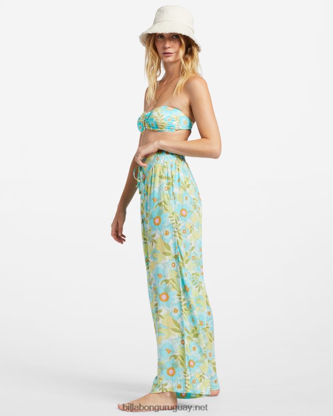 los rayos del sol arrugan los pantalones mujer ojos del océano DR68441850 Billabong