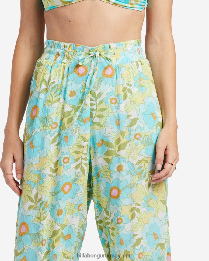 los rayos del sol arrugan los pantalones mujer ojos del océano DR68441850 Billabong